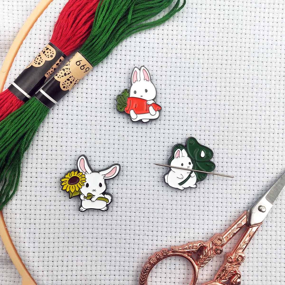 Needle Minder Magnet - Needle Minder Rabbit, Porta aghi Bunny