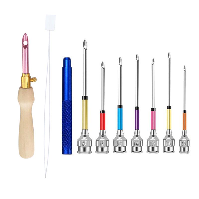 Punch Needle Handle - 1-17Pcs Punch Needle Tool Kit ricamo