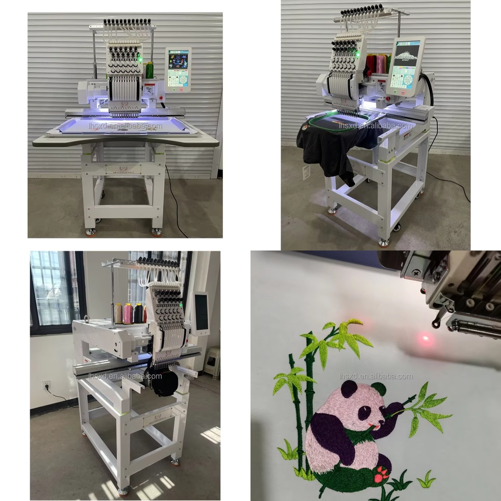 Embroidery Machines - Macchina da Ricamo Computerizzata a Testa