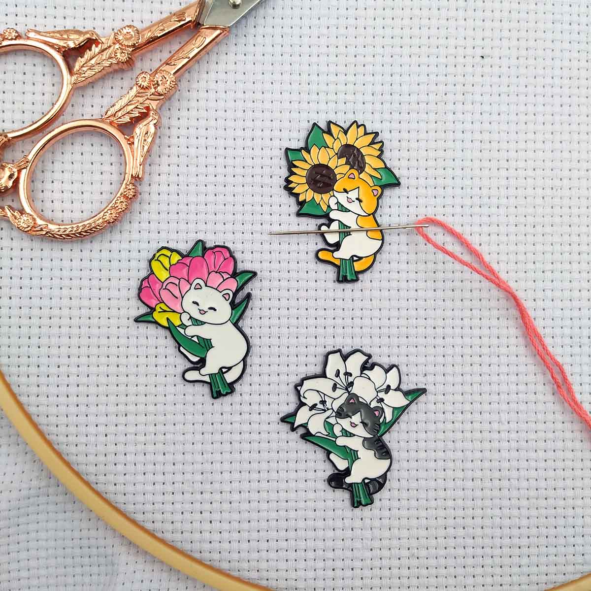 Needle Minder Magnet - Minder magnetico per punto croce, porta