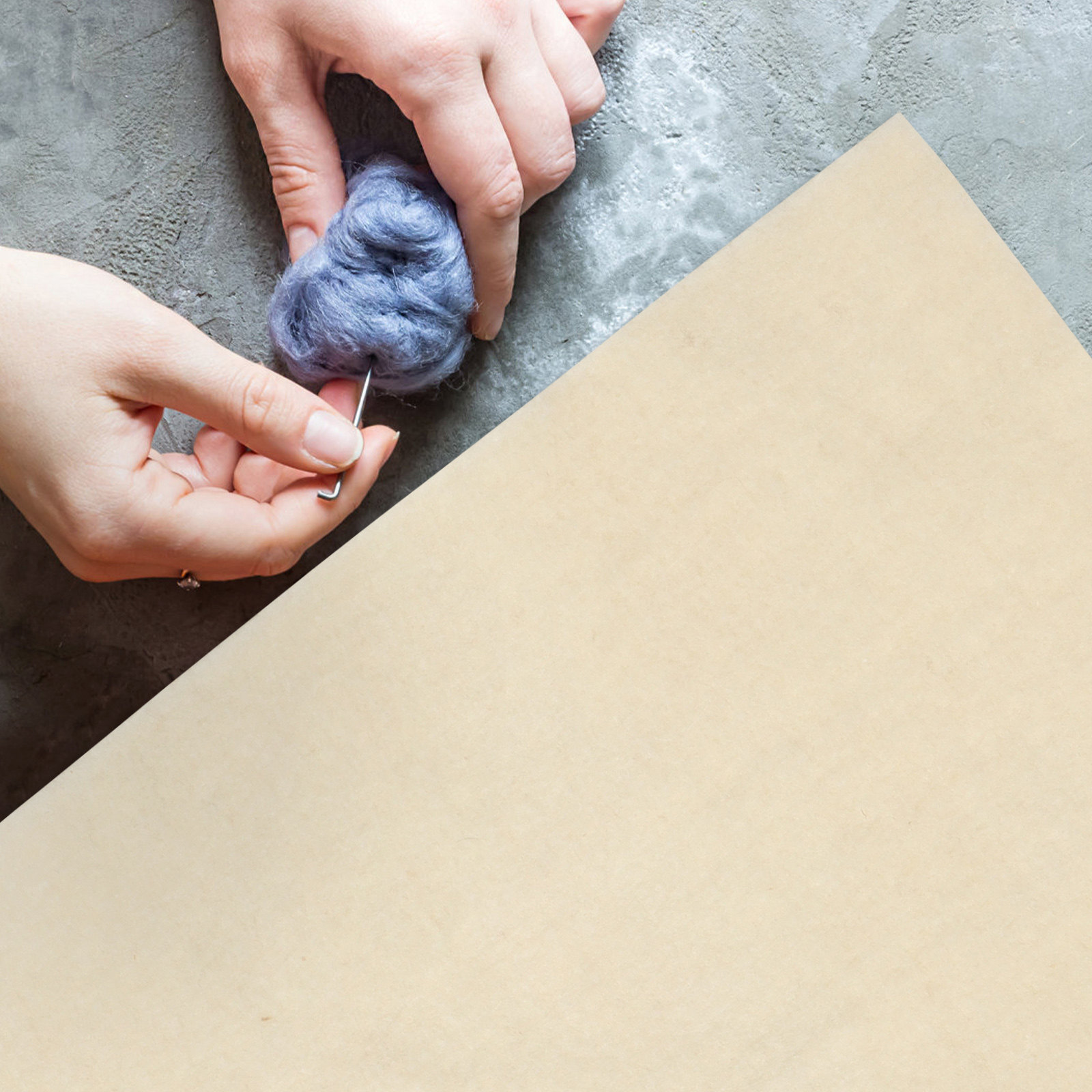 Felt Sheet Wool - Fogli di Feltro di Lana Morbido