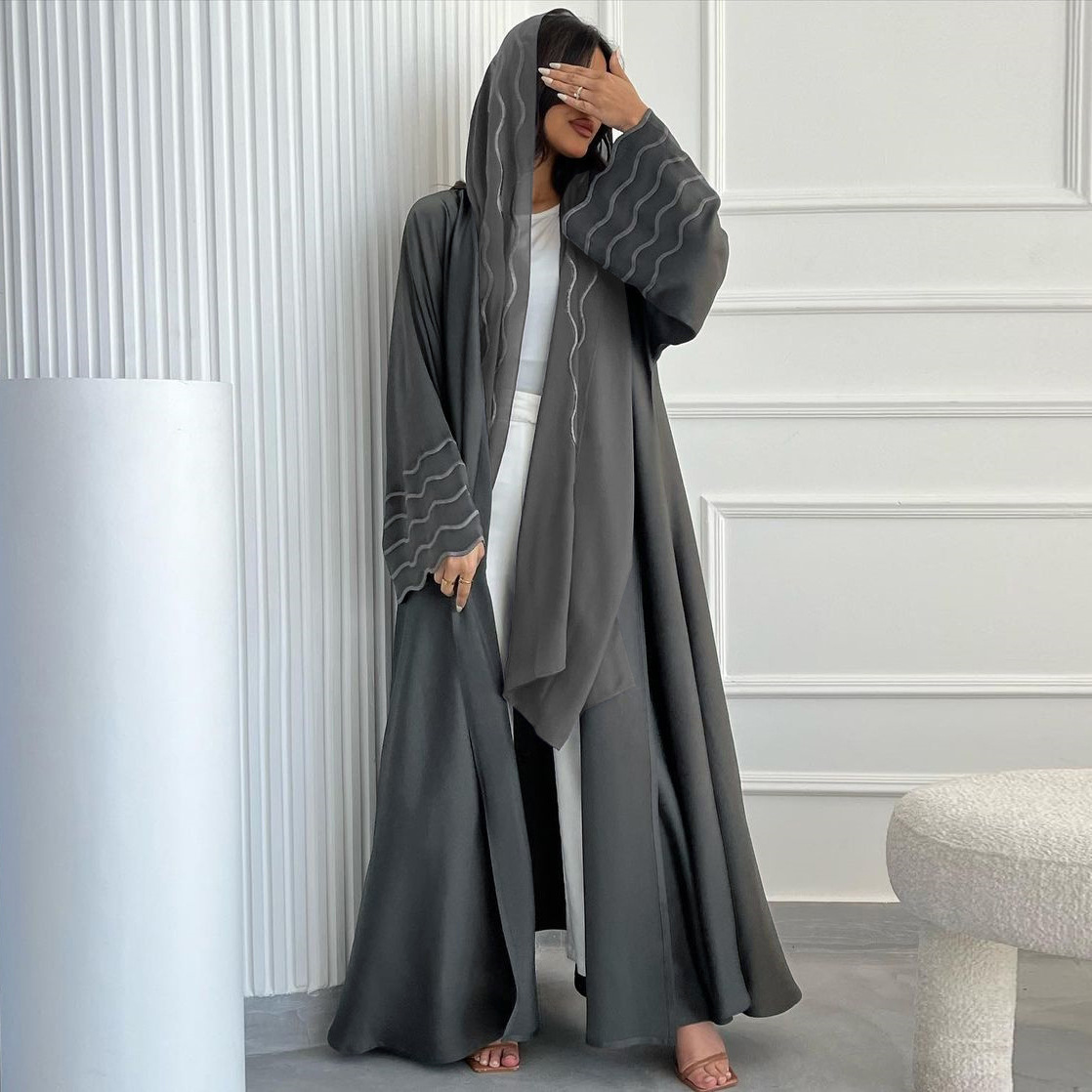 Embroidery Arabic - Abiti da donna Eid Musulmano per