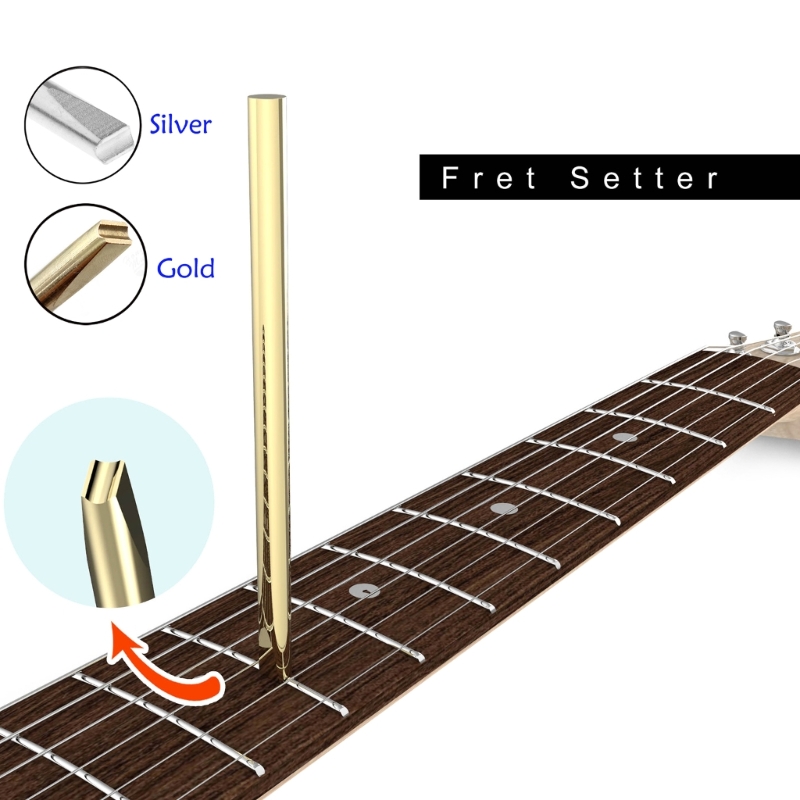 Punch Needle Handle - Filo per tasti per chitarra attorcigliato