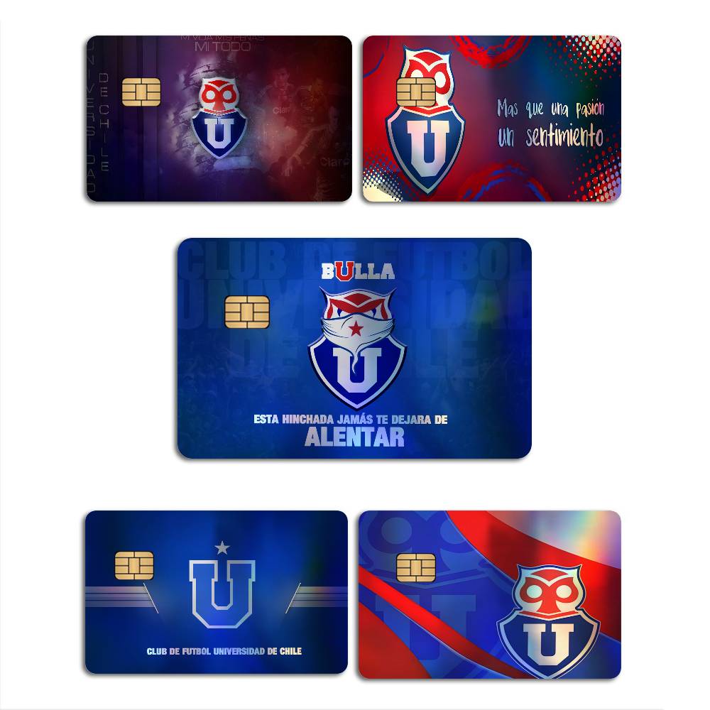 Embroidery University - Adesivi per Carte Bancarie con Logo