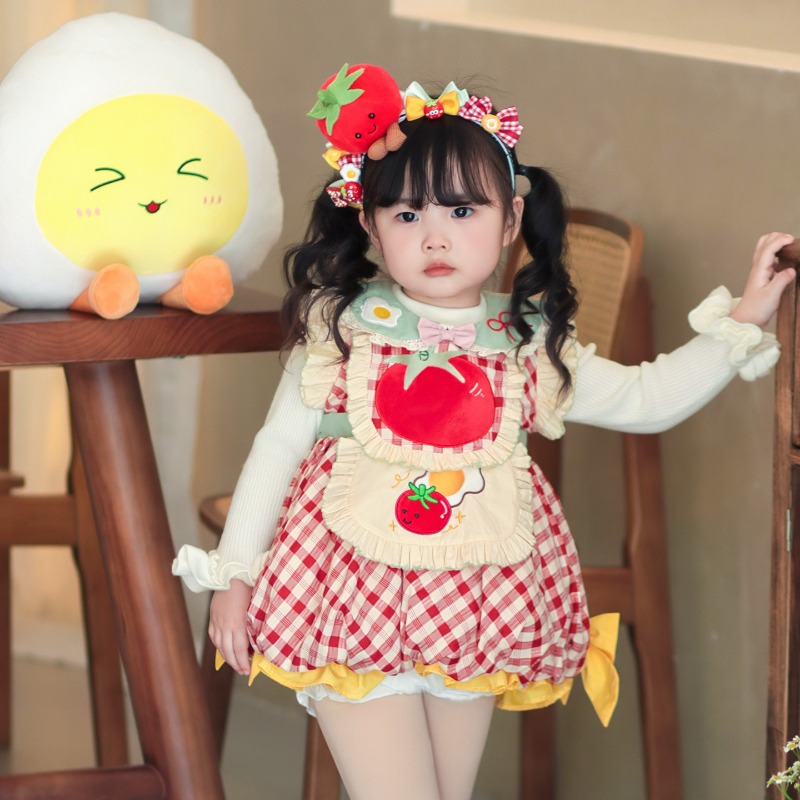 Abito Lolita per Bambine Stile - Embroidery Apron recensione e prezzo
