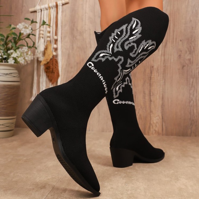 Nuovi Stivali Western Retrò 20 - Embroidery Canvas recensione e prezzo