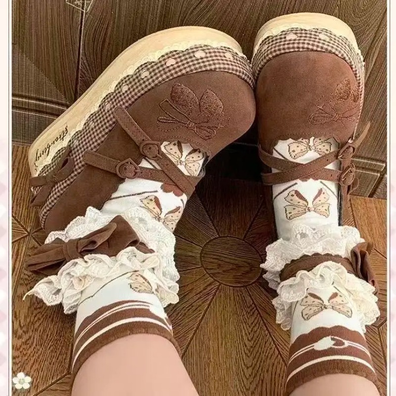 Scarpe con tacco alto Lolita c - Embroidery Canvas recensione e prezzo