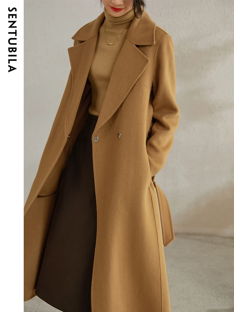 SENTUBILA 100% lana cappotto a - Felt Sheet Wool recensione e prezzo