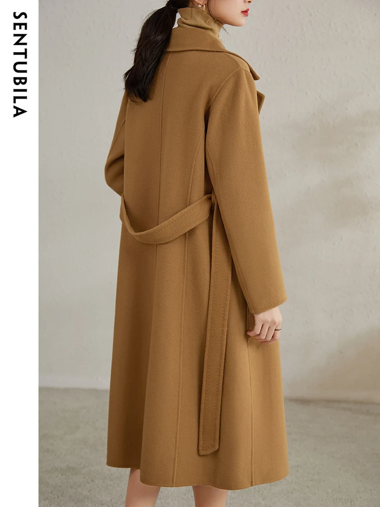 SENTUBILA 100% lana cappotto a - Felt Sheet Wool recensione e prezzo