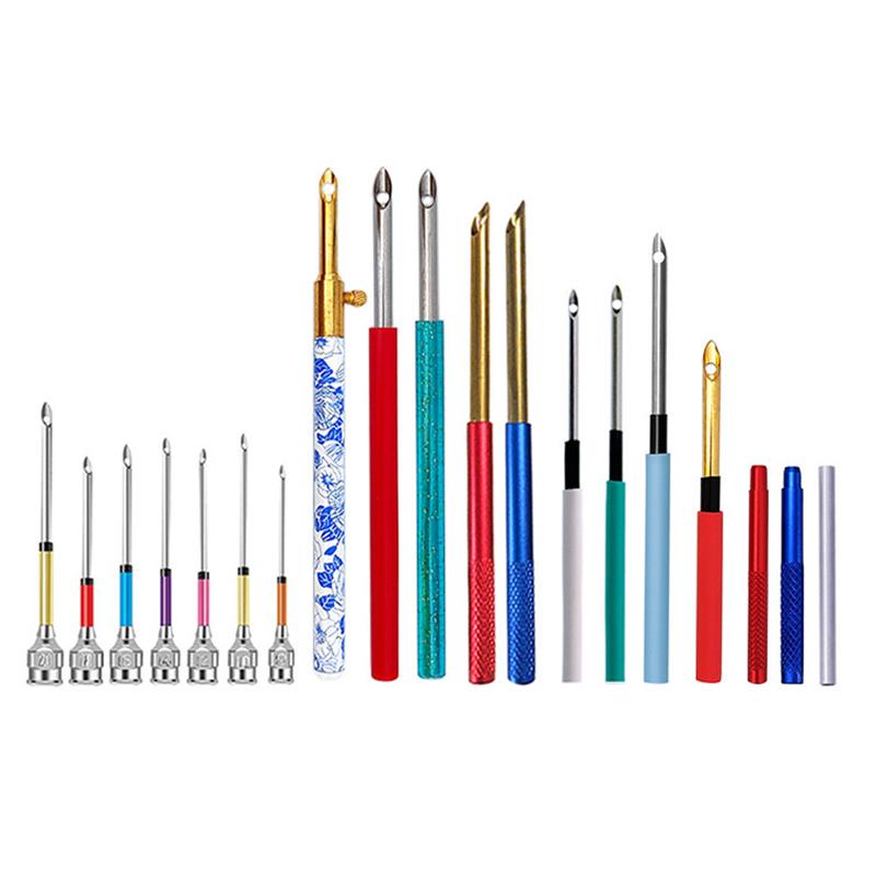 1-17Pcs Punch Needle Tool Kit  - Punch Needle Handle recensione e prezzo