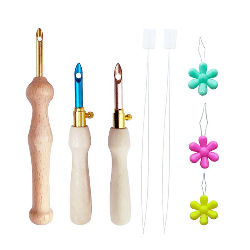 1-17Pcs Punch Needle Tool Kit  - Punch Needle Handle recensione e prezzo