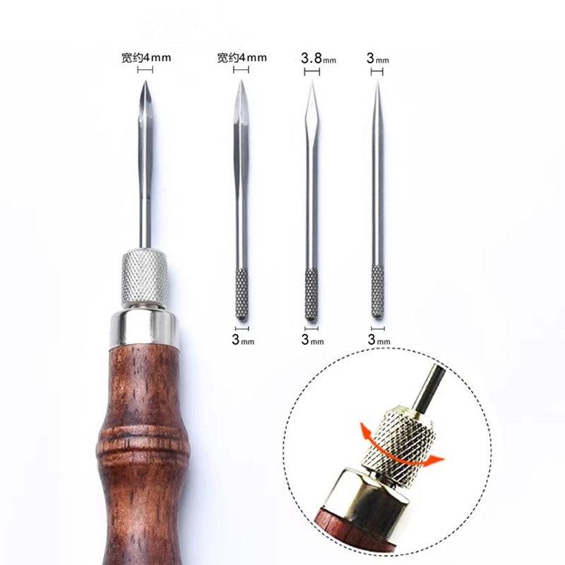 Set Punzoni in Pelle 4-in-1 co - Punch Needle Handle recensione e prezzo