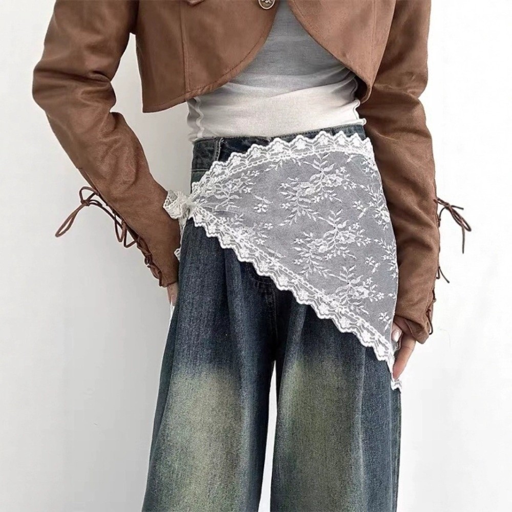 Gonna Corta Stile Coreano Y2K  - Embroidery Apron recensione e prezzo