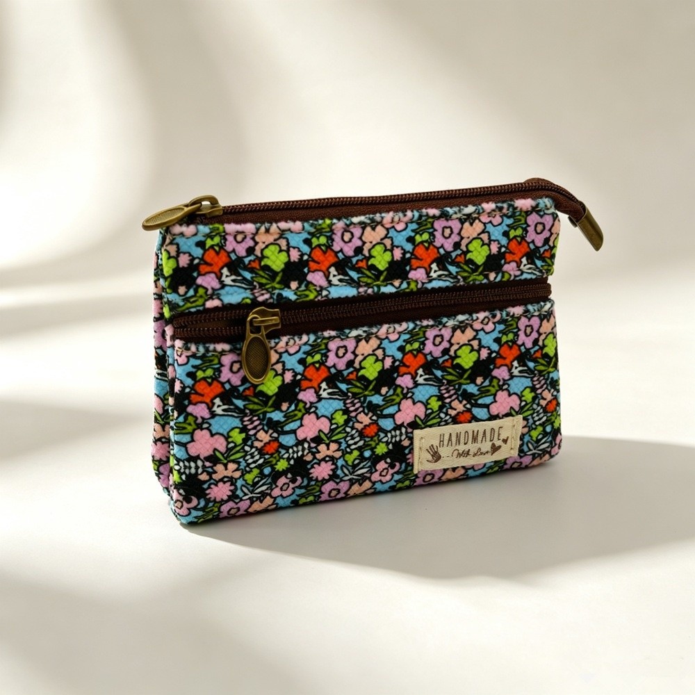 Portamonete con stampa di cart - Embroidery Wallet recensione e prezzo
