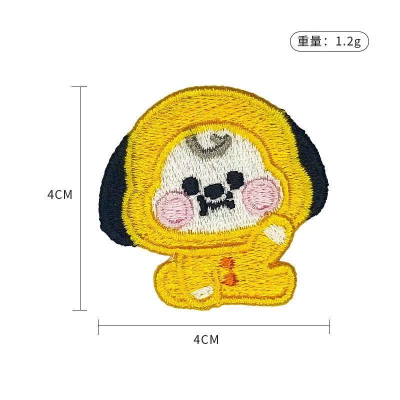 Adesivi ricamati BT21 a tema c - Embroidery Patches recensione e prezzo