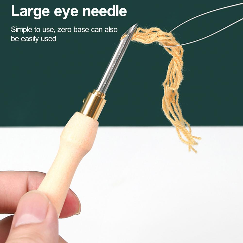 Ago da ricamo Manico in legno  - Punch Needle Handle recensione e prezzo