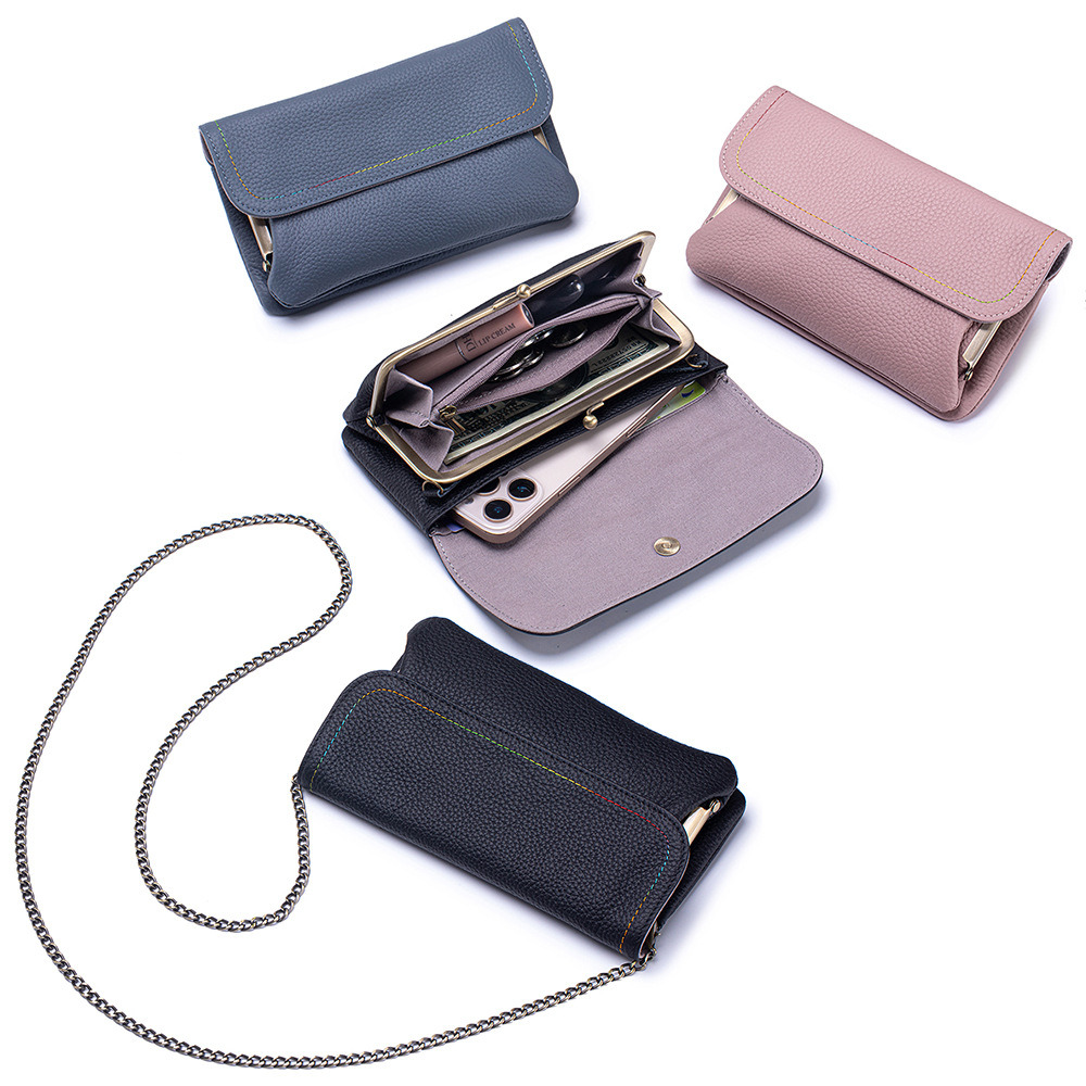 Borsa a tracolla in vera pelle - Embroidery Wallet recensione e prezzo