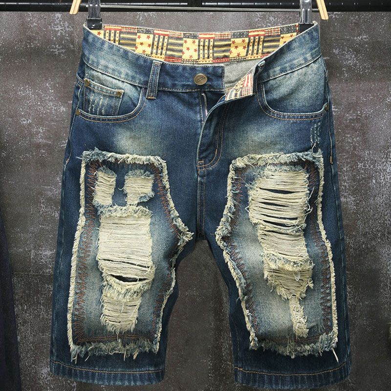 Nuovi pantaloncini da uomo in  - Embroidery Patches recensione e prezzo