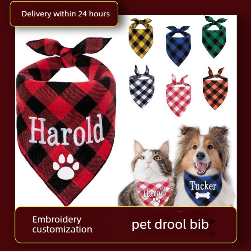 Bandana per cani con nome rica - Embroidery Apron recensione e prezzo