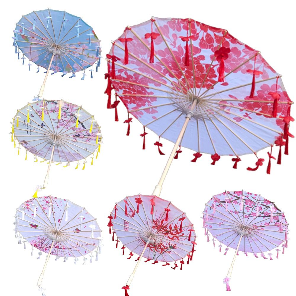 Ombrello parasole in seta di a - Embroidery Ribbon recensione e prezzo